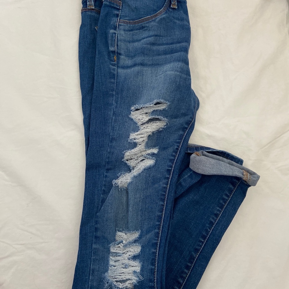 Pacsun distressed skinny jeans
